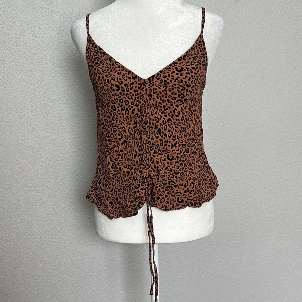 H&M Animal Print Tank Top Size 6